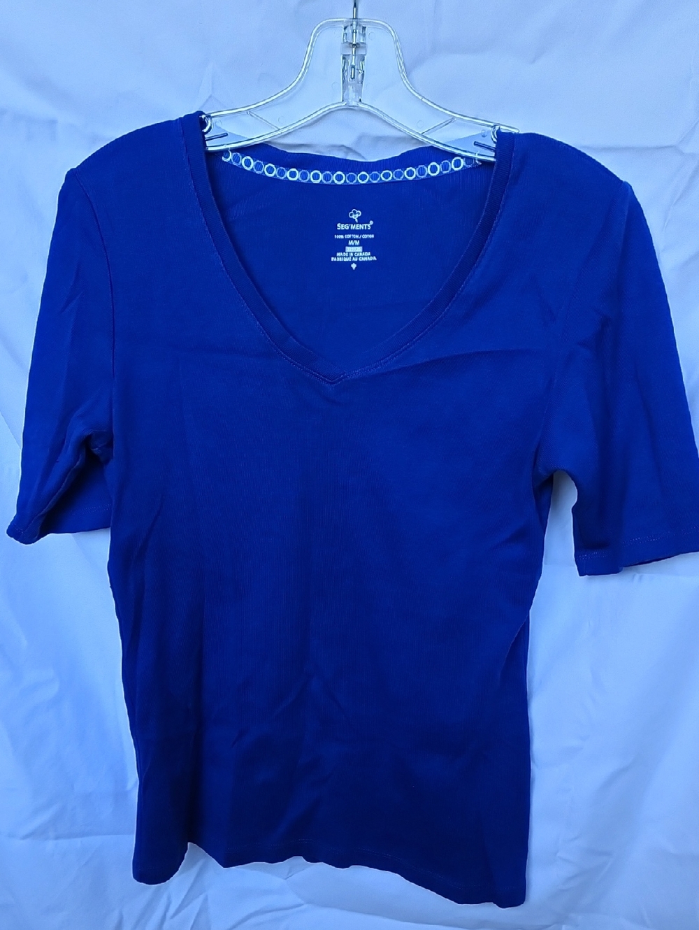 Segments 100% Cotton Top M